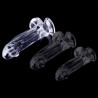 ClearlyHorny Gode transparent Kolk L 16 x 5.5cm